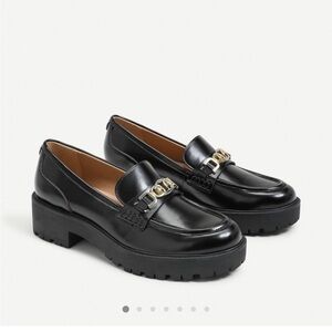 Sam Edelman Christy loafer black lug sole size 9.5